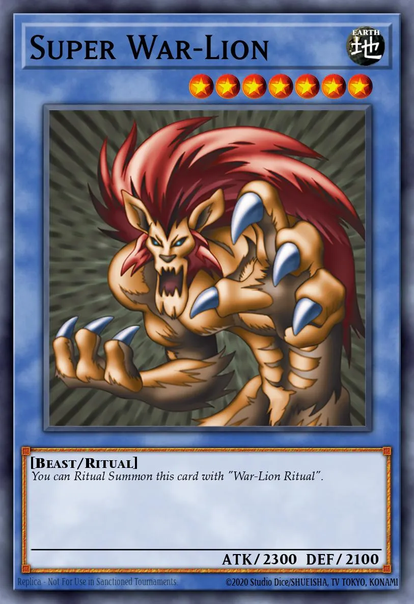 Super War-Lion · Premium Pack 2 (TCG) 33951077/20