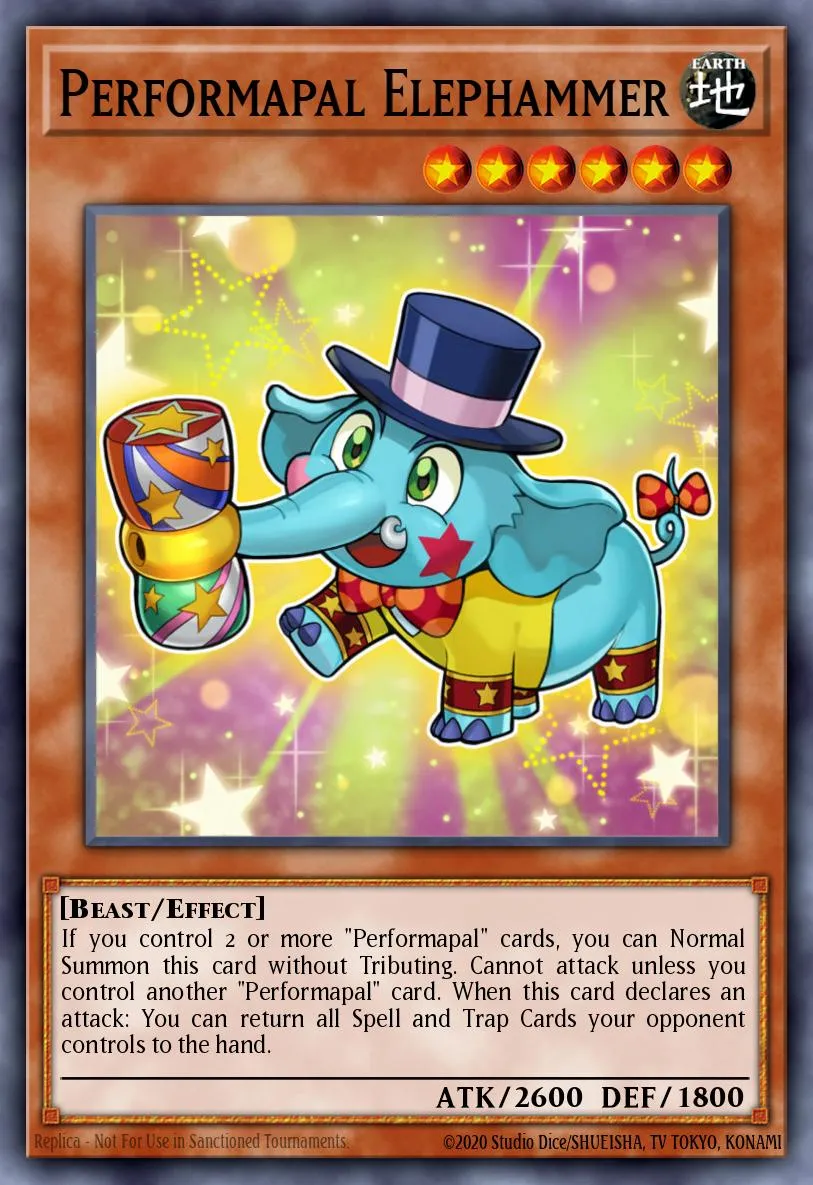 Performapal Elephammer · Crossed Souls: Advance Edition 340002/4