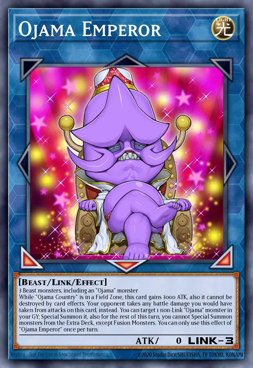 Ojama Emperor · Duel Overload 34031284/100
