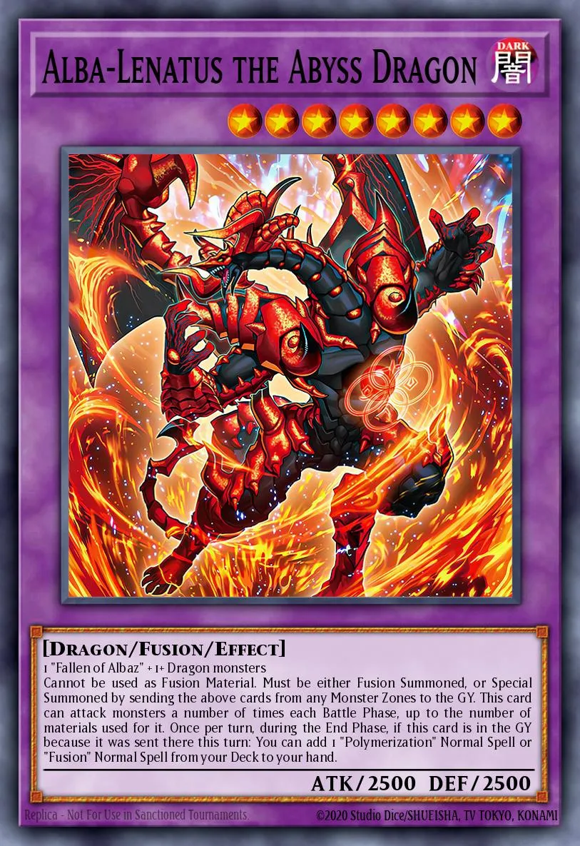 Alba-Lenatus the Abyss Dragon · Dimension Force 3410461/101