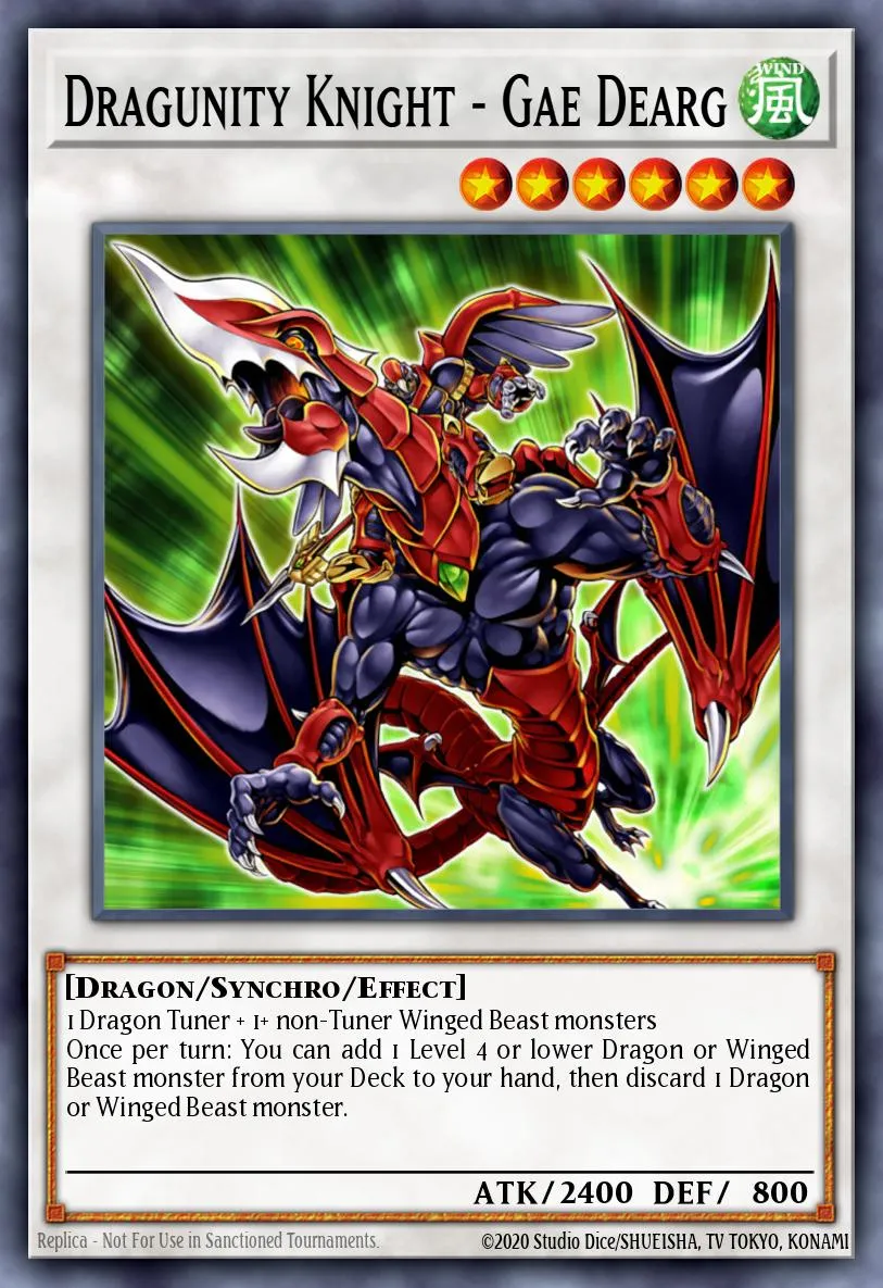 Dragunity Knight - Gae Dearg · Starstrike Blast Sneak Peek Participation Card 34116027/1