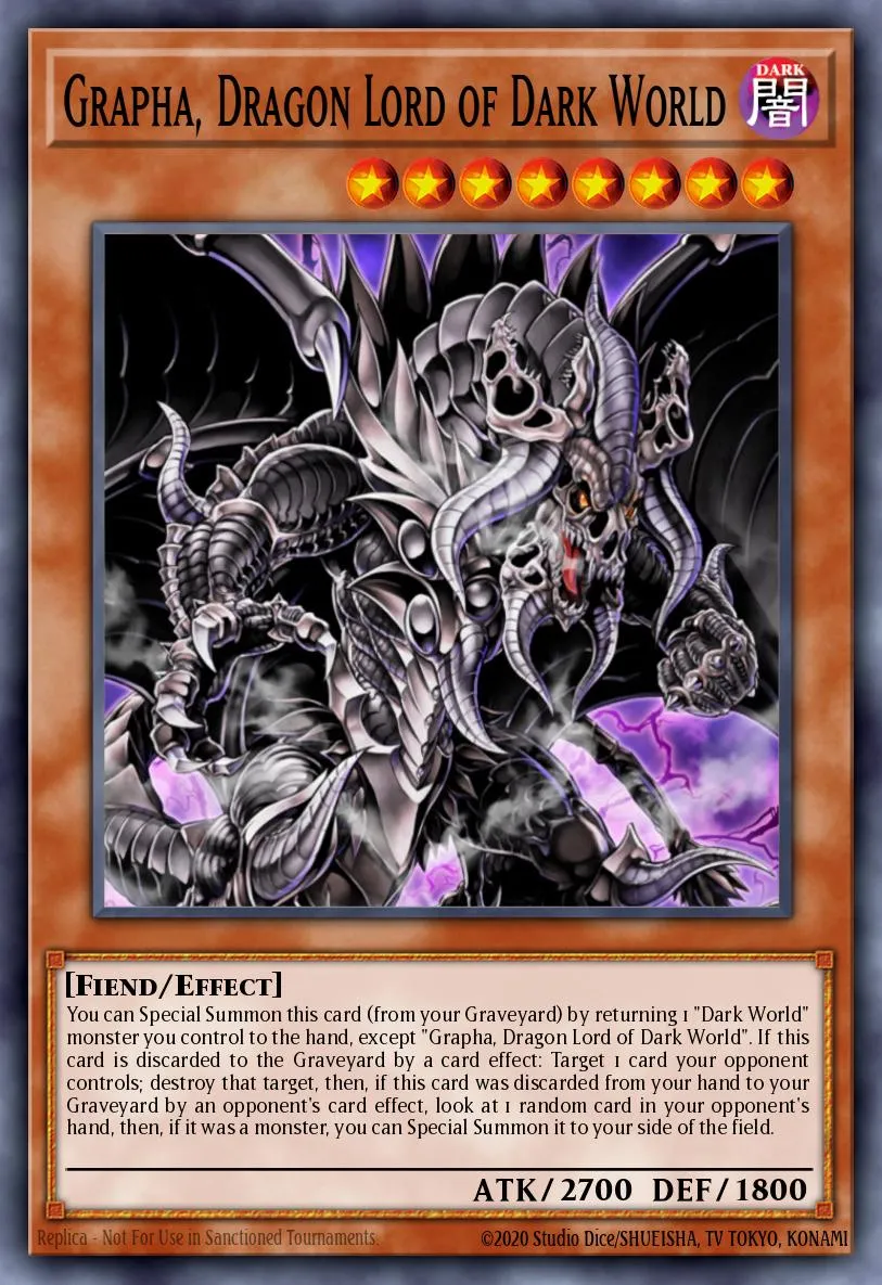 Grapha, Dragon Lord of Dark World · Gates of the Underworld Structure Deck 34230233/39