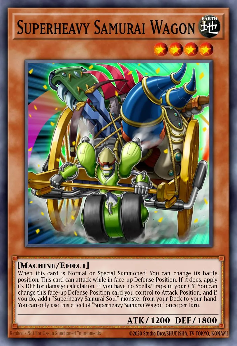 Superheavy Samurai Wagon · Eternity Code Premiere! promotional card 34496660/1