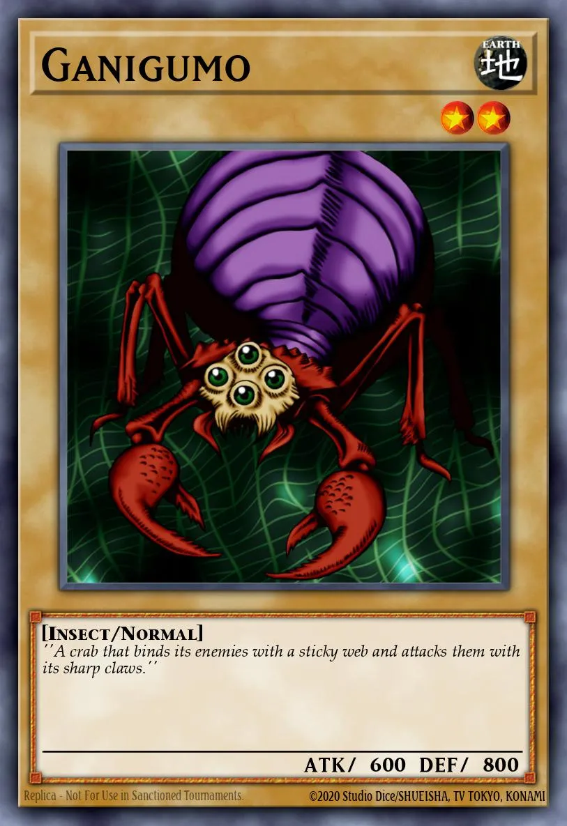 Ganigumo · Yu-Gi-Oh (No Set) 34536276