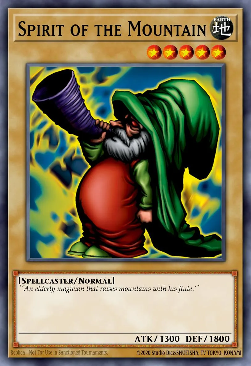Spirit of the Mountain · Yu-Gi-Oh (No Set) 34690519