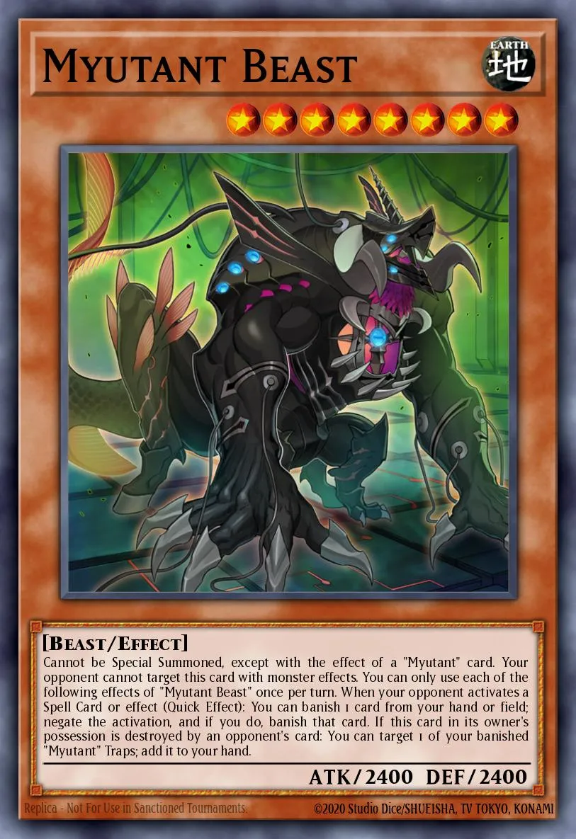 Myutant Beast · Phantom Rage Premiere! promotional card 34695290/1