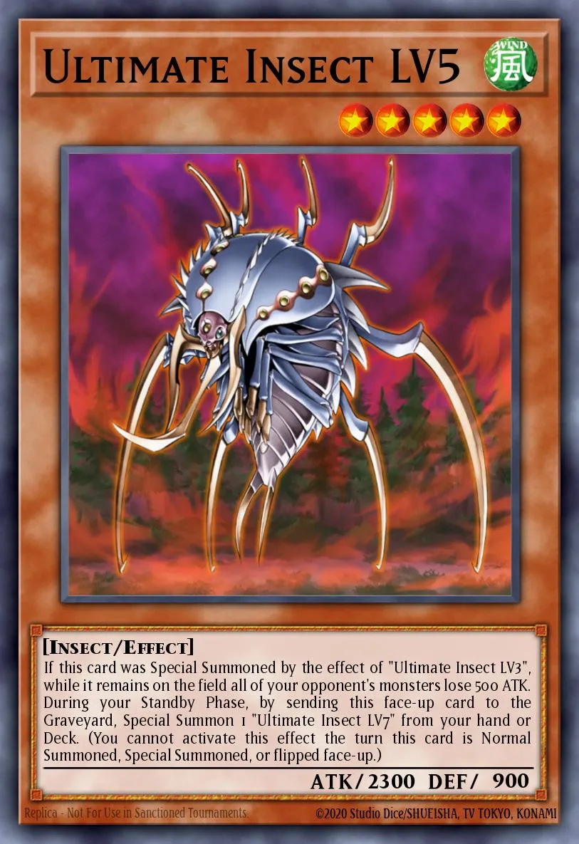 Ultimate Insect LV5 · Flaming Eternity 34830502/60