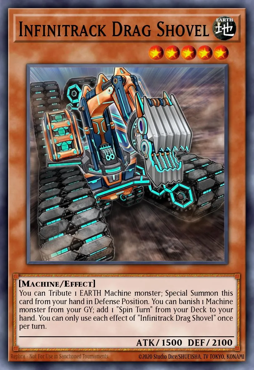 Infinitrack Drag Shovel · The Infinity Chasers 34923554/60