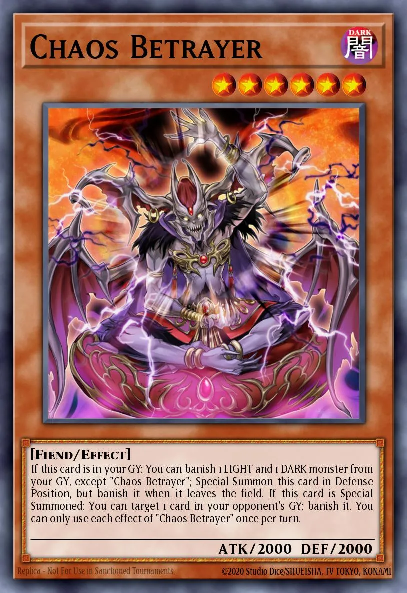 Chaos Betrayer · Dark Neostorm Special Edition 34966096/4