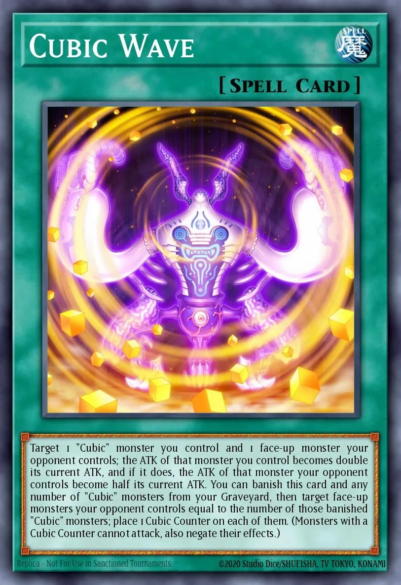 Cubic Wave · Yu-Gi-Oh! The Dark Side of Dimensions Movie Pack: Gold Edition 35058588/61