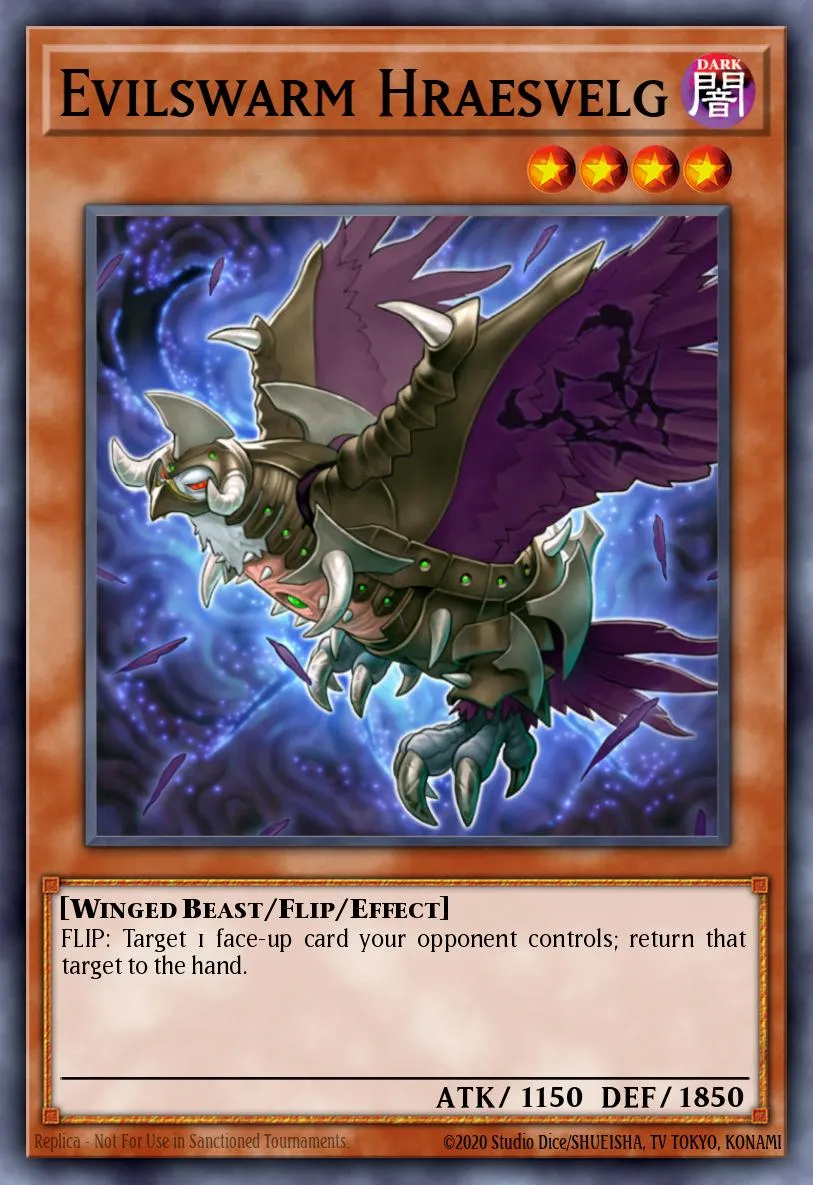 Evilswarm Hraesvelg · Duel Terminal 7b 35209994/49