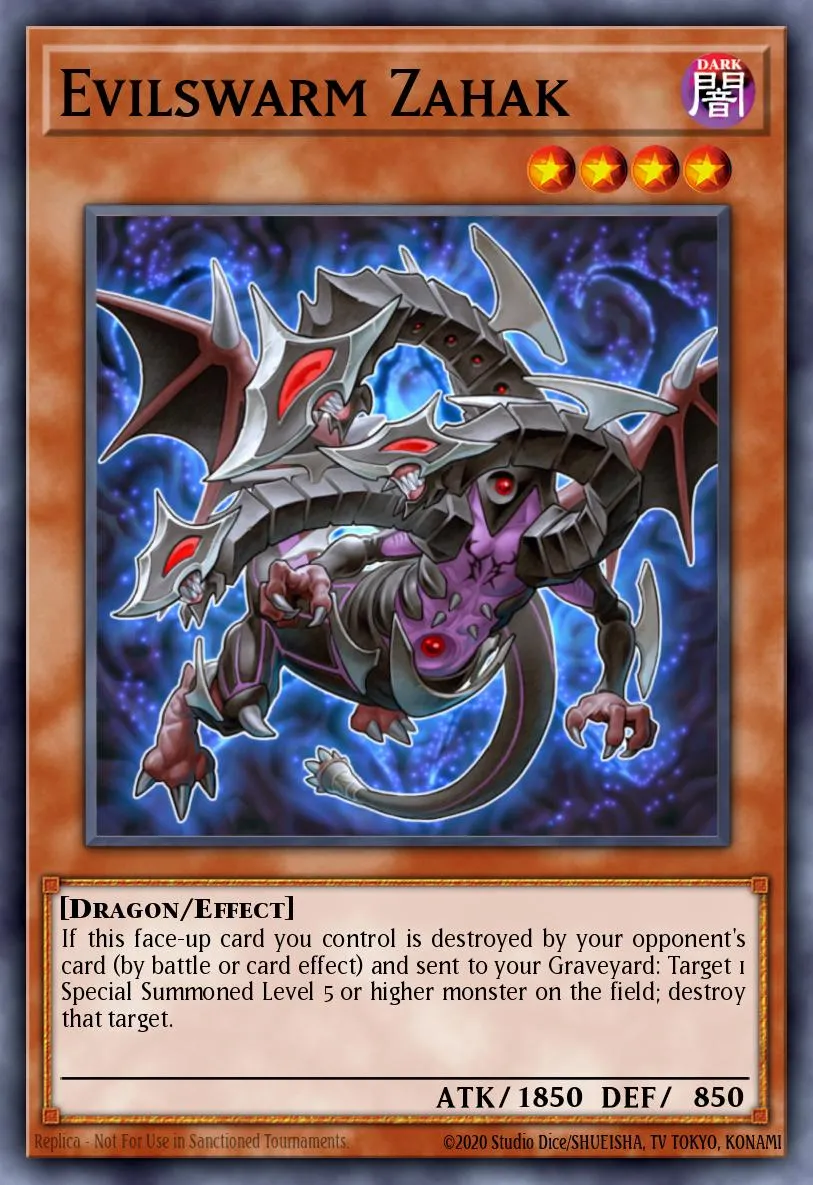 Evilswarm Zahak · Duel Terminal 7b 3536537/49