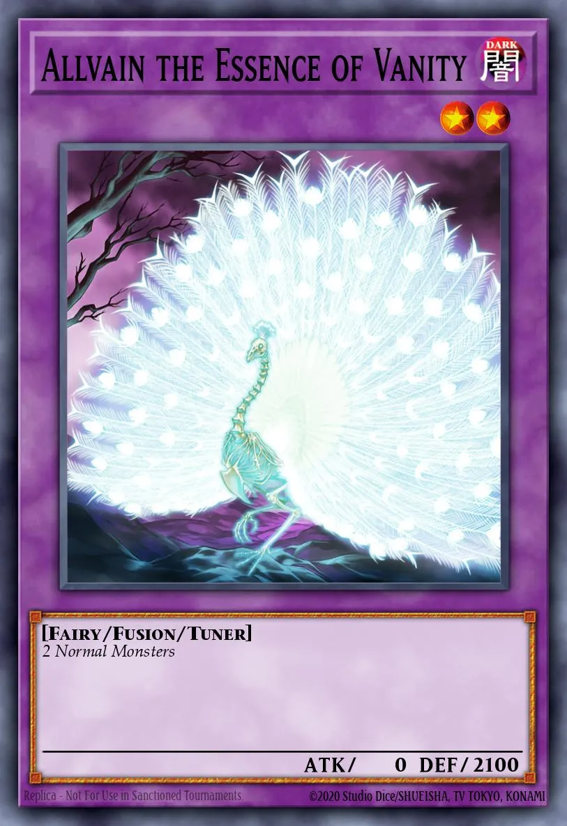 Allvain the Essence of Vanity · Dawn of Majesty Premiere! promotional card 3544583/1