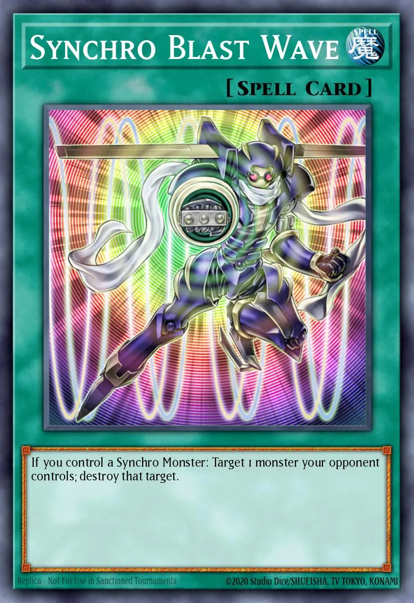 Synchro Blast Wave · Duelist Pack Collection Tin: Jaden Yuki 35537860/1