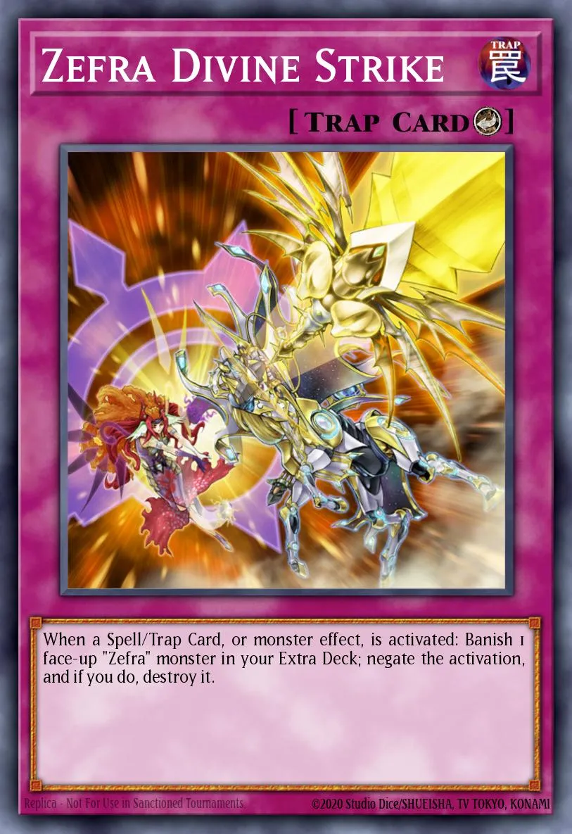 Zefra Divine Strike · Crossed Souls: Advance Edition 35561352/4