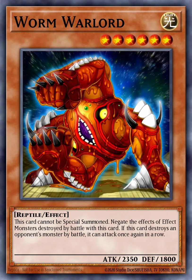 Worm Warlord · Duel Terminal 3 35638627/100