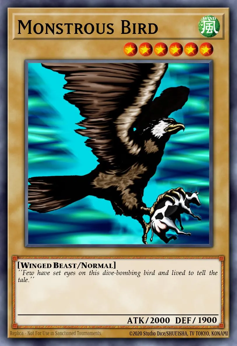 Monstrous Bird · Yu-Gi-Oh (No Set) 35712107