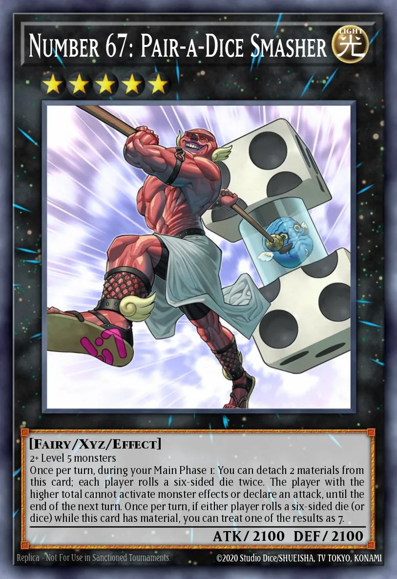 Number 67: Pair-a-Dice Smasher · Battles of Legend: Relentless Revenge 35772782/105