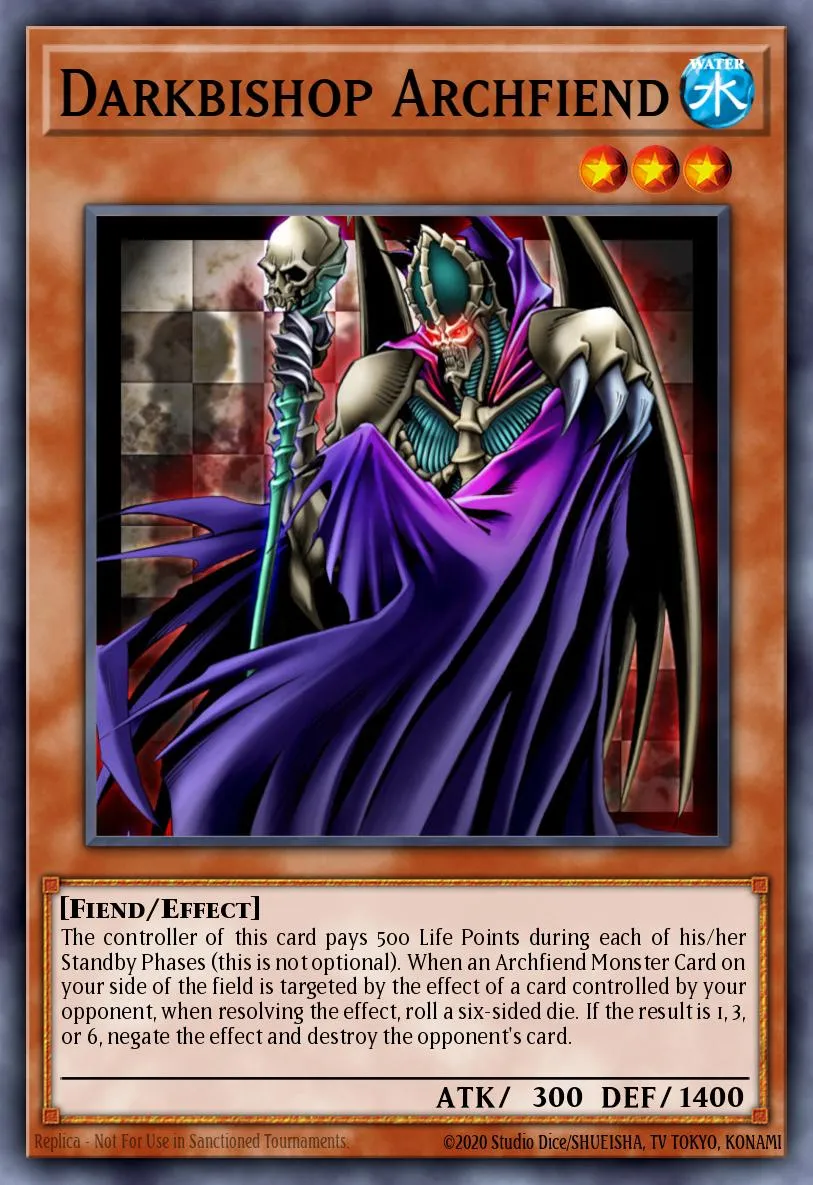 Darkbishop Archfiend · Dark Crisis (25th Anniversary Edition) 35798491/1