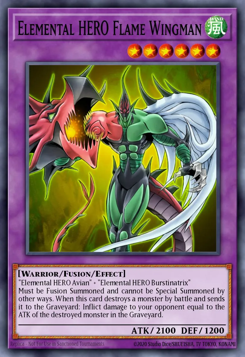 Elemental HERO Flame Wingman · The Lost Millennium: Special Edition 35809262/4