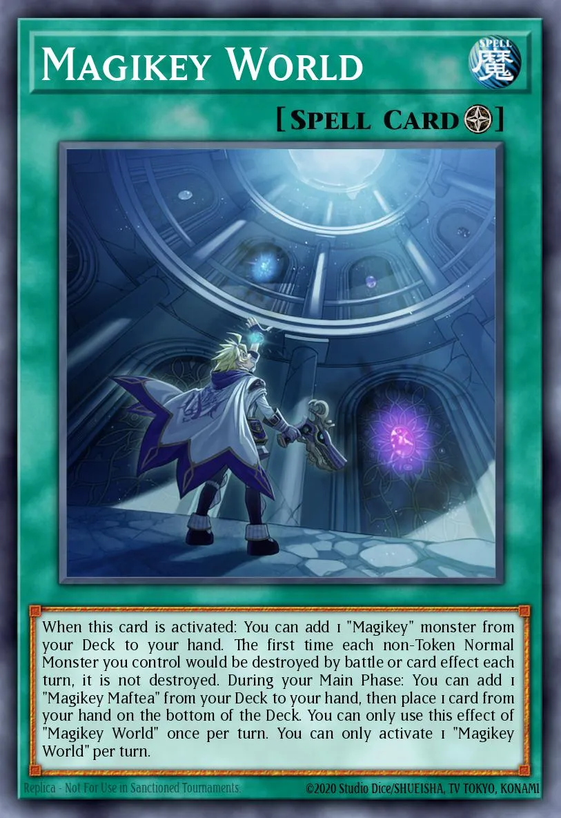 Magikey World · Dawn of Majesty Premiere! promotional card 35815783/1