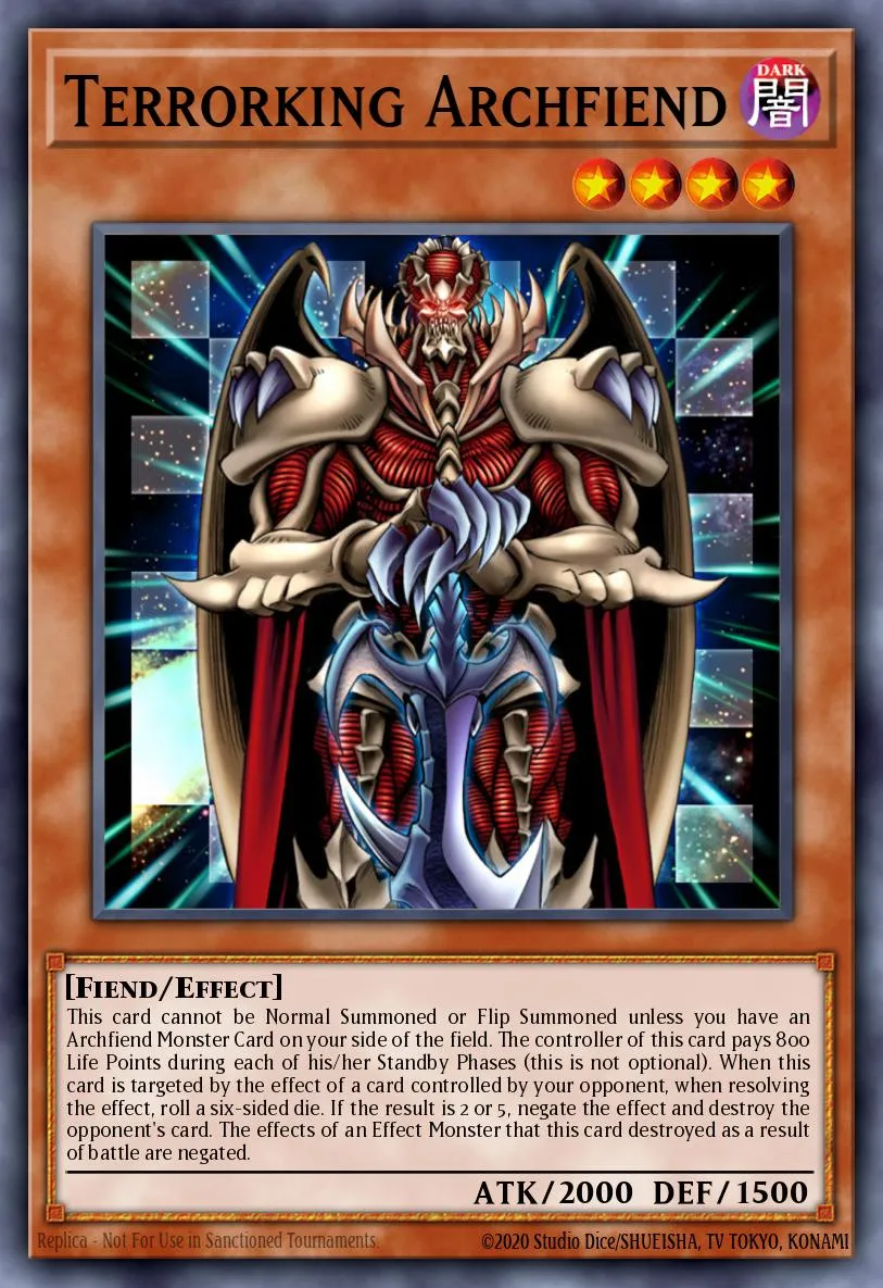 Terrorking Archfiend · Dark Crisis (25th Anniversary Edition) 35975813/1