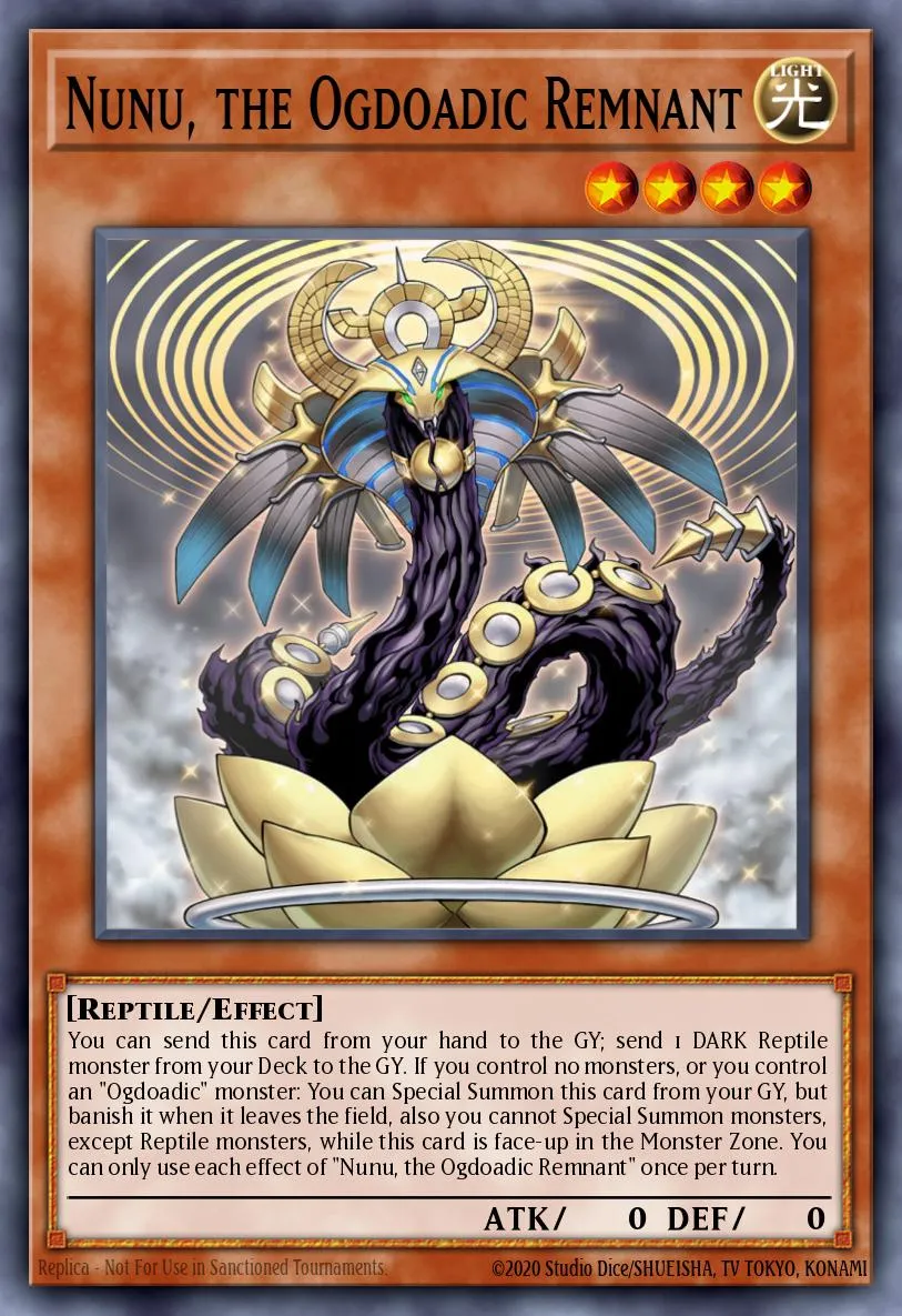 Nunu, the Ogdoadic Remnant · Ancient Guardians 36010310/60