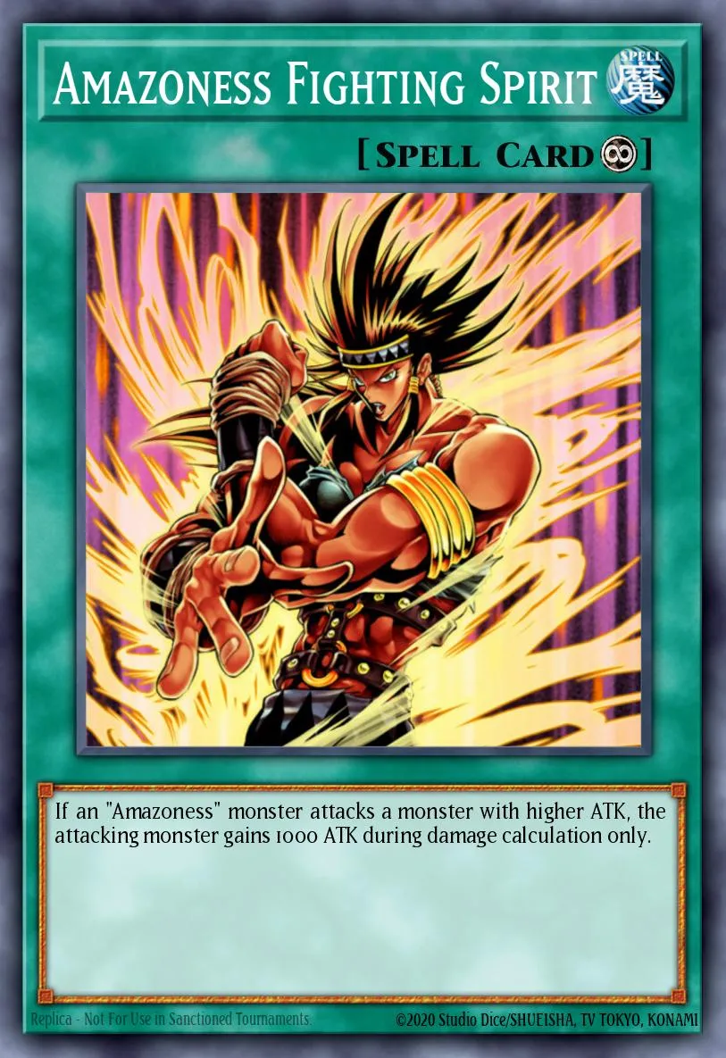 Amazoness Fighting Spirit · Duelist Revolution: Special Edition 36100154/2