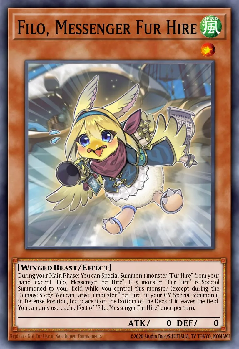 Filo, Messenger Fur Hire · Dark Neostorm Special Edition 36205132/4