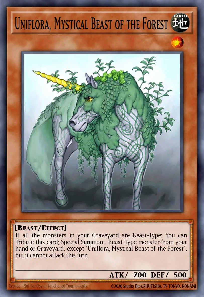 Uniflora, Mystical Beast of the Forest · Return of the Duelist: Special Edition 36318200/2