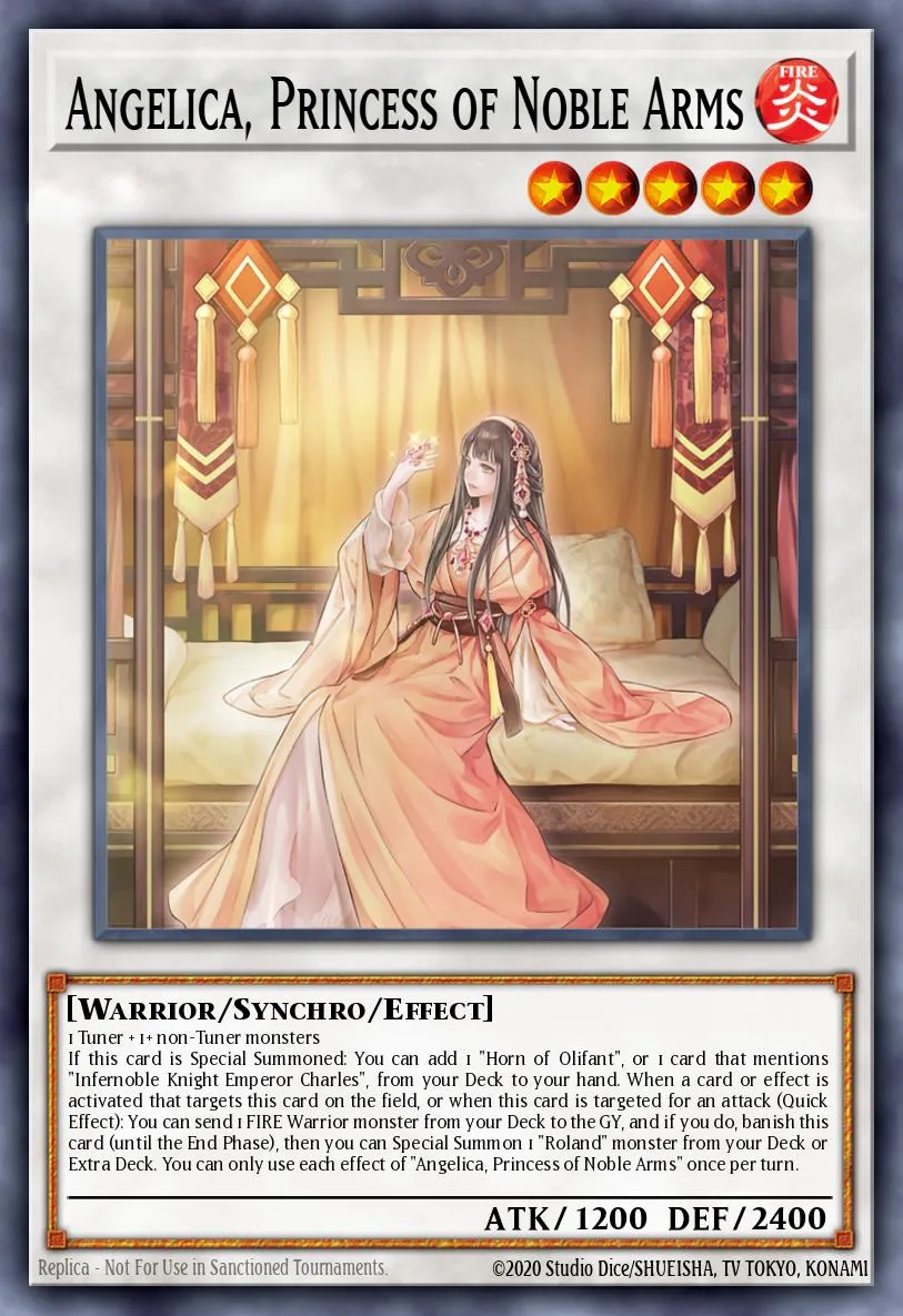 Angelica, Princess of Noble Arms · Duelist Nexus 36320744/99
