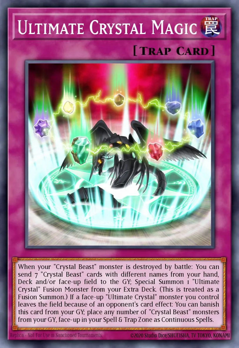 Ultimate Crystal Magic · Legendary Duelists: Ancient Millennium 36328300/53
