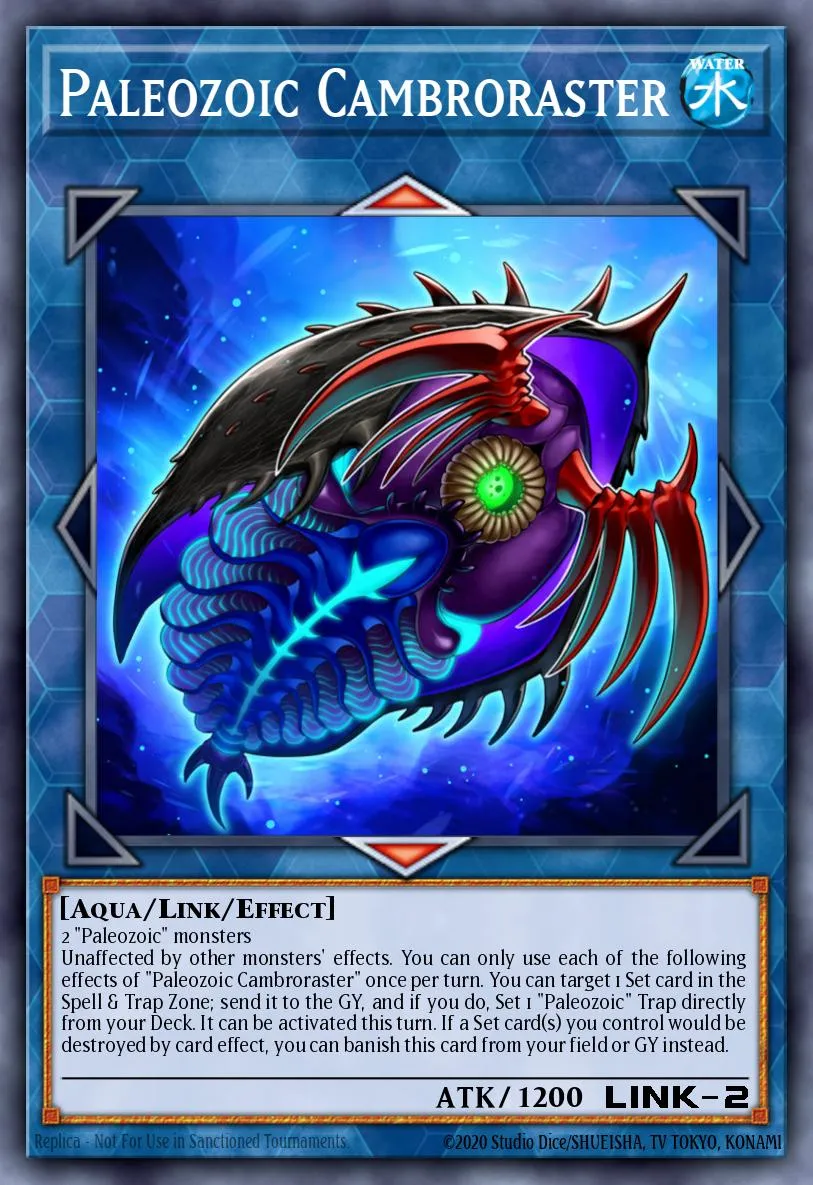Paleozoic Cambroraster · Lightning Overdrive Premiere! promotional card 36346532/1