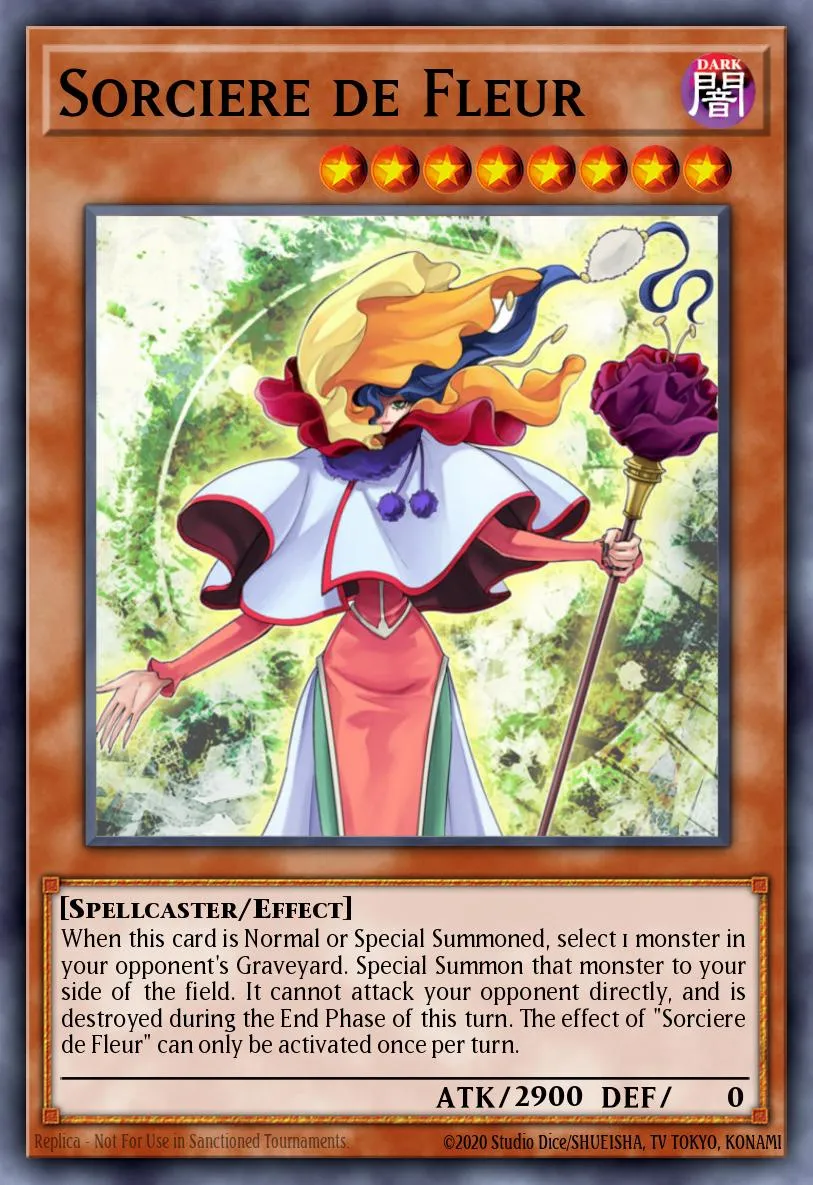 Sorciere de Fleur · Yu-Gi-Oh! 5D's World Championship 2011: Over the Nexus promotional cards 36405256/3