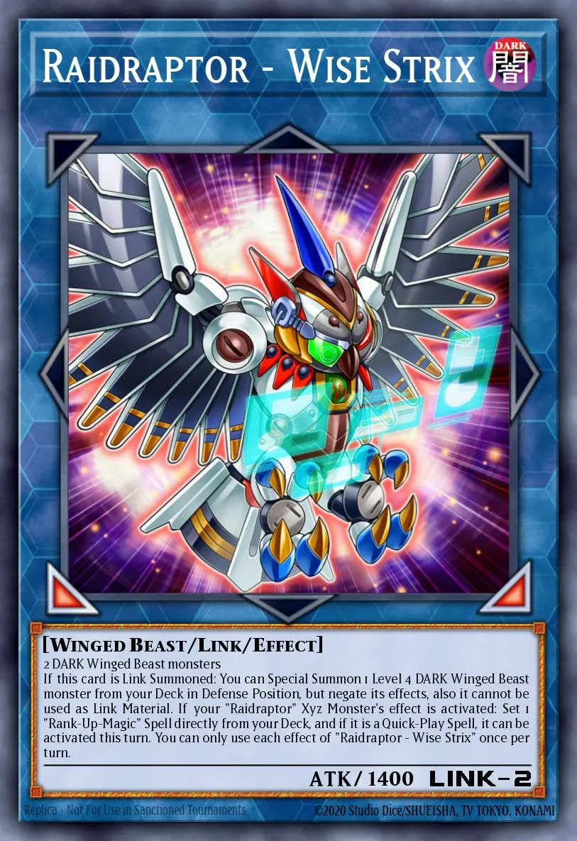 Raidraptor - Wise Strix · Duel Overload 36429703/100