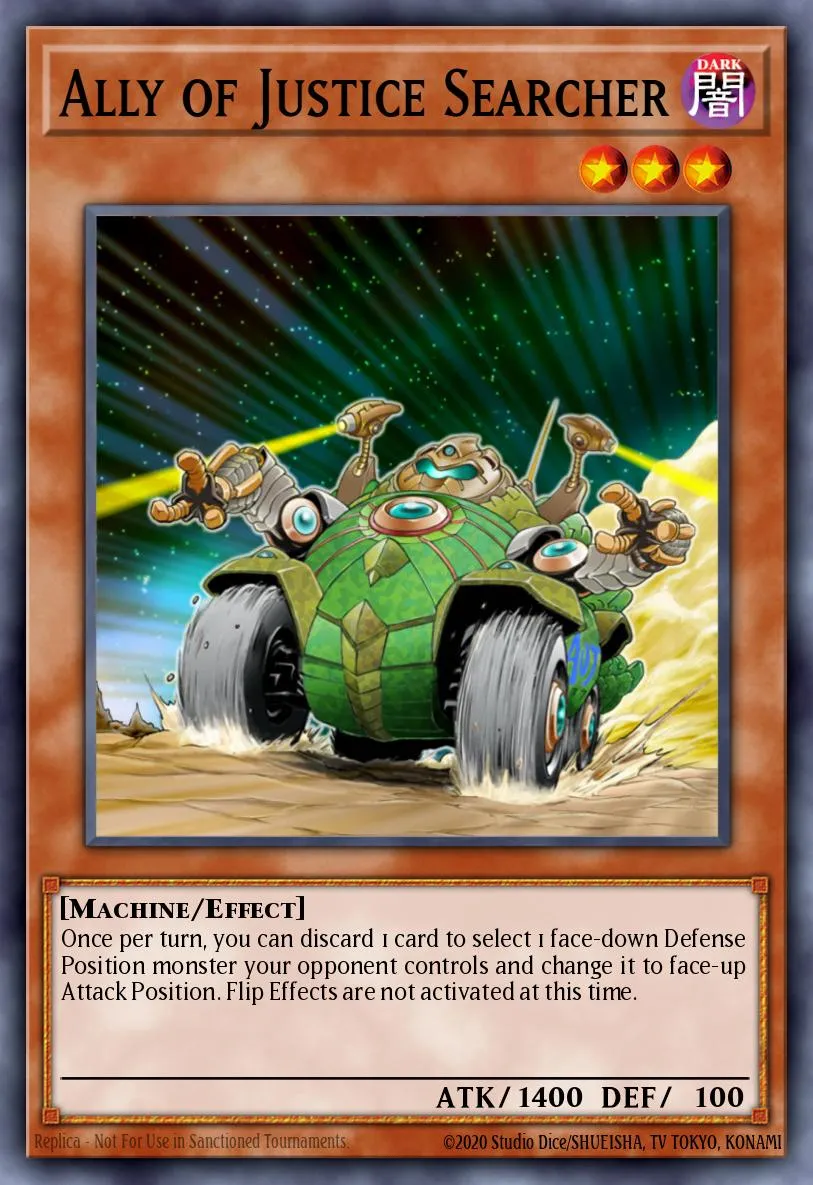 Ally of Justice Searcher · Duel Terminal 2 3648368/100