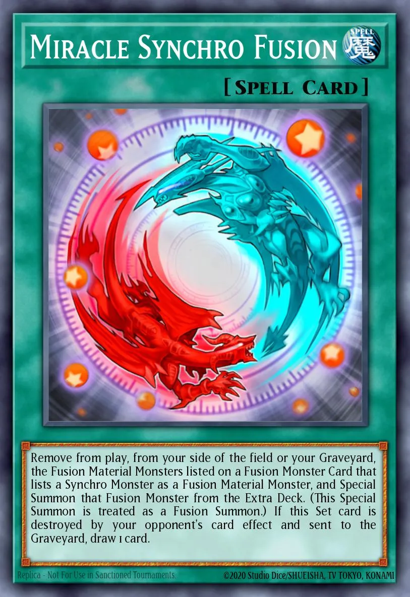 Miracle Synchro Fusion · Duelist Revolution: Special Edition 36484016/2