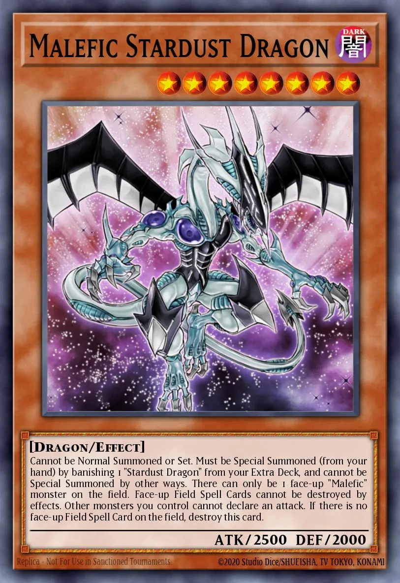 Malefic Stardust Dragon · Collectible Tins 2011 Wave 2 36521459/9