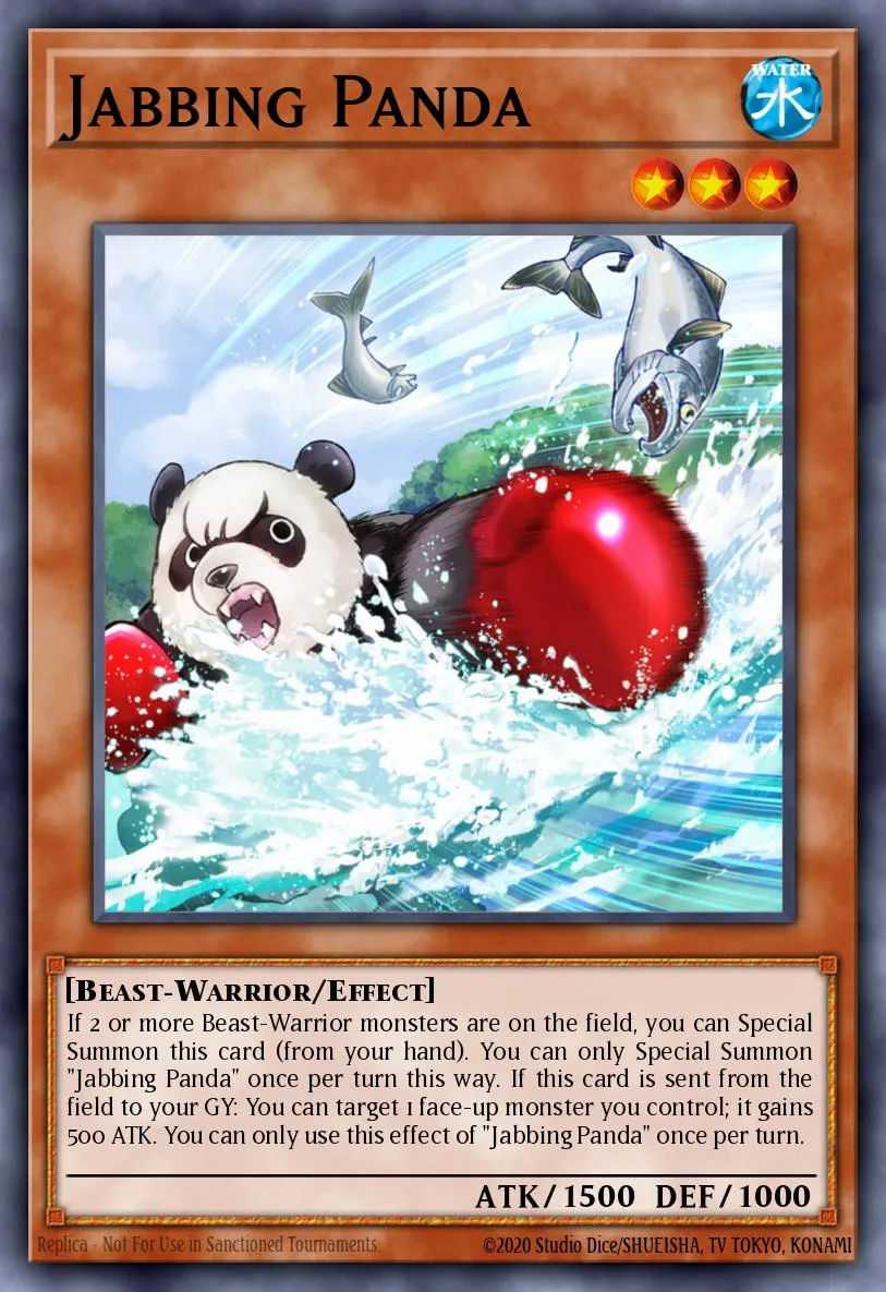 Jabbing Panda · Phantom Rage Premiere! promotional card 36539330/1