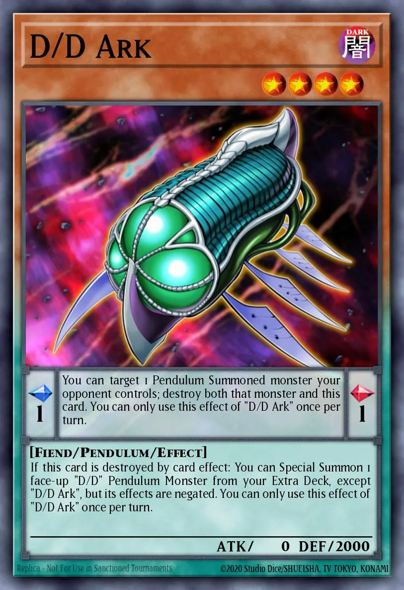 D/D Ark · Rise of the Duelist Premiere! promotional card 36614113/1