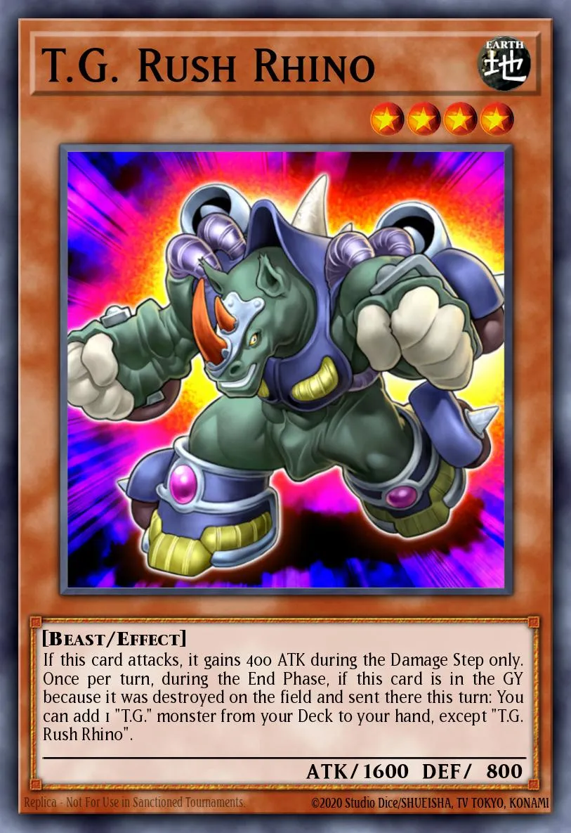 T.G. Rush Rhino · Extreme Victory Sneak Peek Participation Card 36687247/1