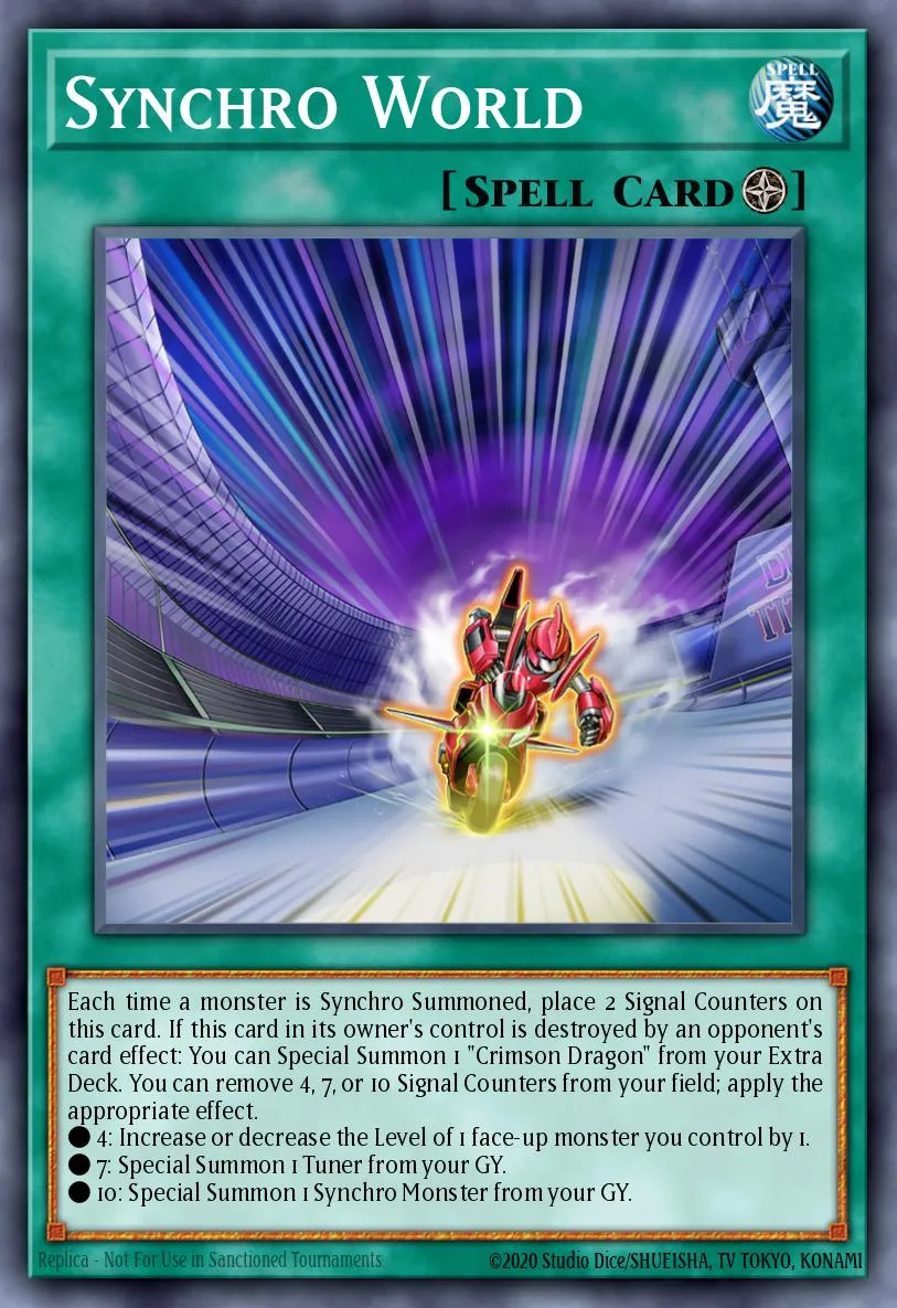Synchro World · Duelist Nexus 36742774/99