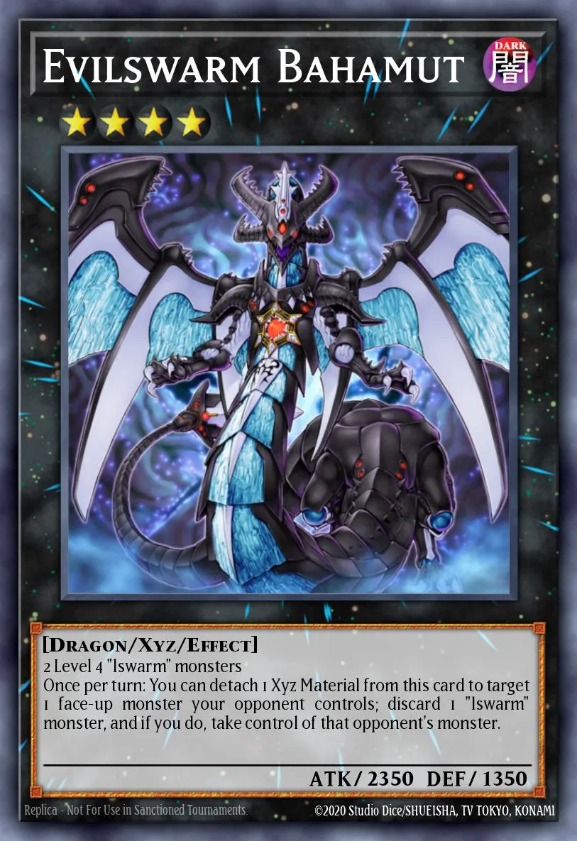Evilswarm Bahamut · Duel Terminal 7b 36757171/49