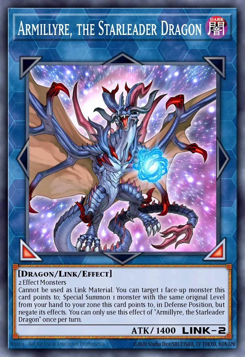 Armillyre, the Starleader Dragon · Duel Overload 36768783/100