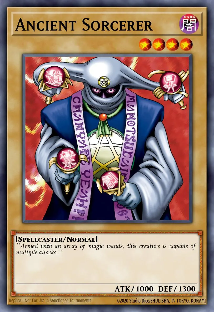 Ancient Sorcerer · Yu-Gi-Oh (No Set) 36821538