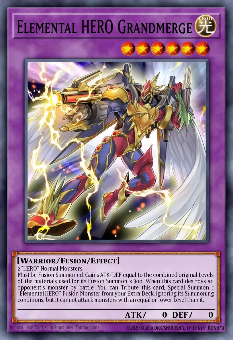 Elemental HERO Grandmerge · Duel Power 36841733/106