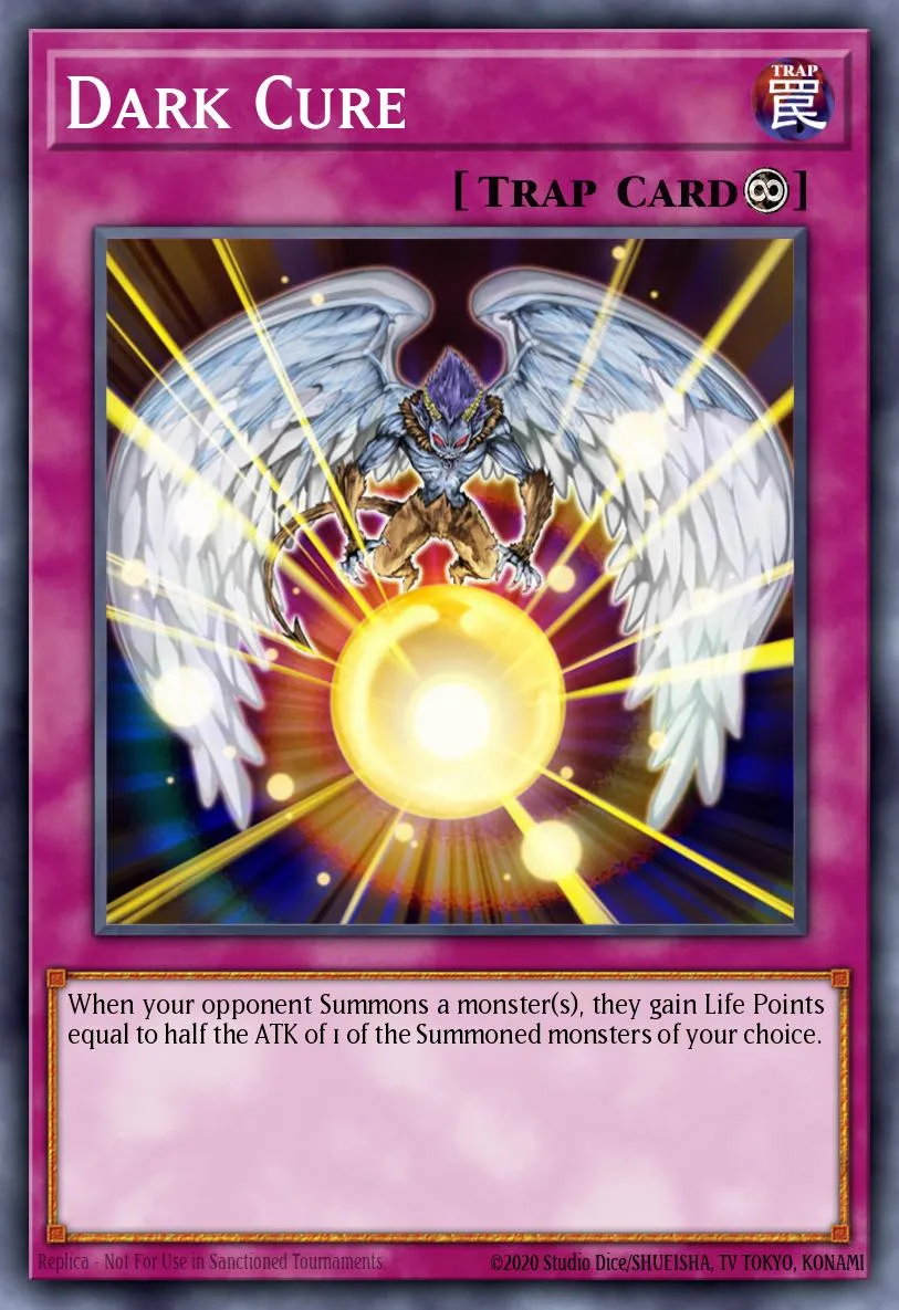 Dark Cure · Yu-Gi-Oh! GX Tag Force Evolution promotional cards 3701074/3