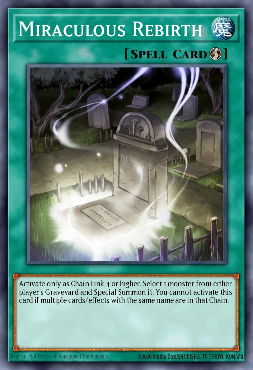 Miraculous Rebirth · Cyberdark Impact 37011715/60