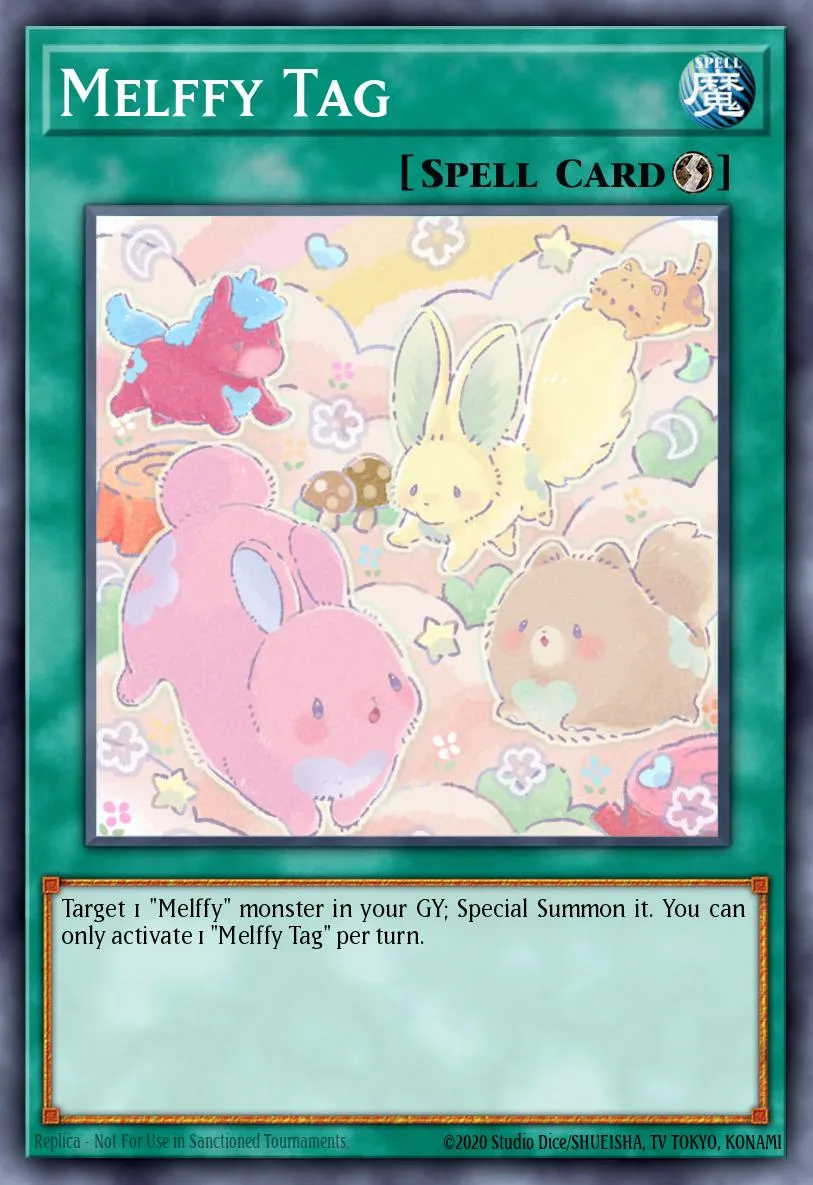 Melffy Tag · Rise of the Duelist Premiere! promotional card 37256135/1