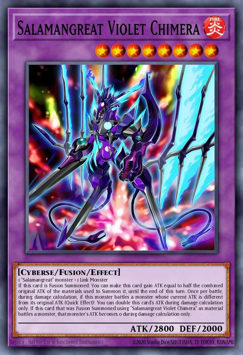 Salamangreat Violet Chimera · Savage Strike Special Edition 37261776/4